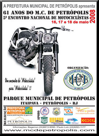 5º Encontro Nacional de Motociclistas de Petrópolis